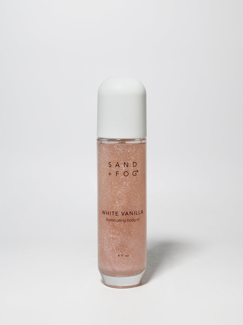 White Vanilla 4 oz Illuminating Body Oil