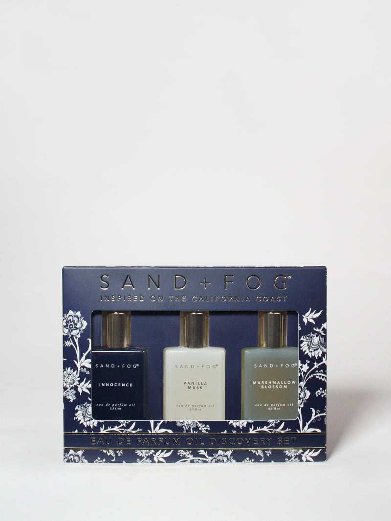 Exploratory Perfume Oil Rollerball Set - Navy Bloom Collection