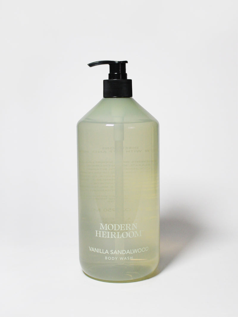 Vanilla Sandalwood Modern Heirloom 32 oz Body Wash